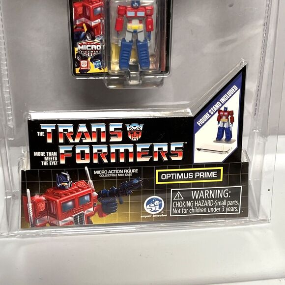 World's Smallest TRANSFORMERS OPTIMUS PRIME Board Game Toy Miniature Pocket NEW - Picture 2 of 5